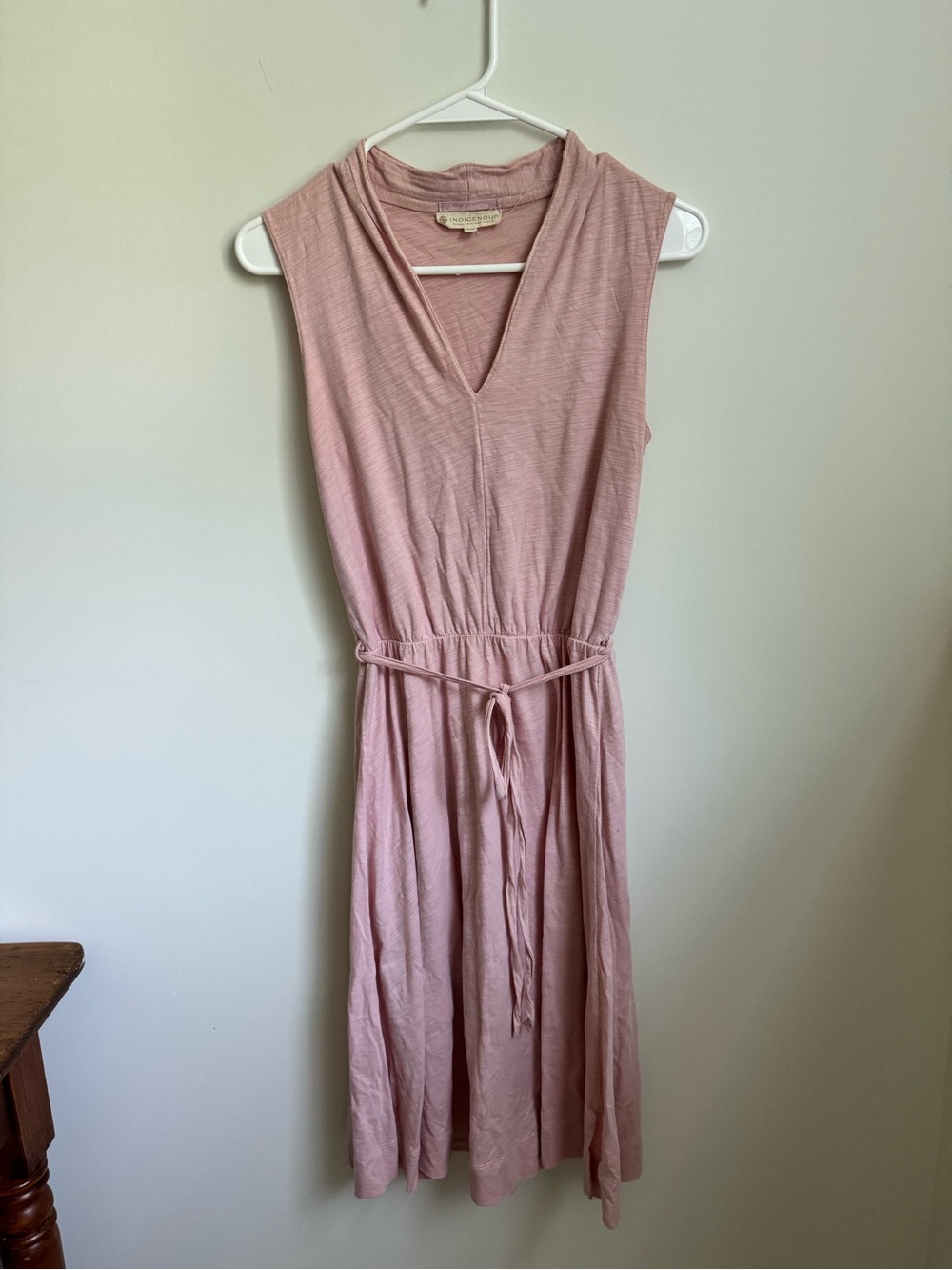 Organic Cotton Light Pink Dress